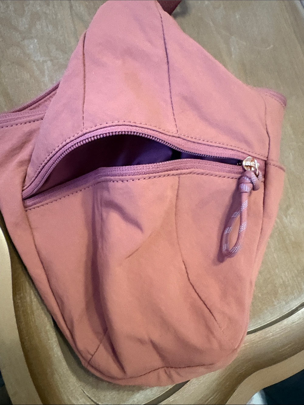 lululemon athletica Mauve-Pink Crescent Shoulder Bag - Picture 5 of 8